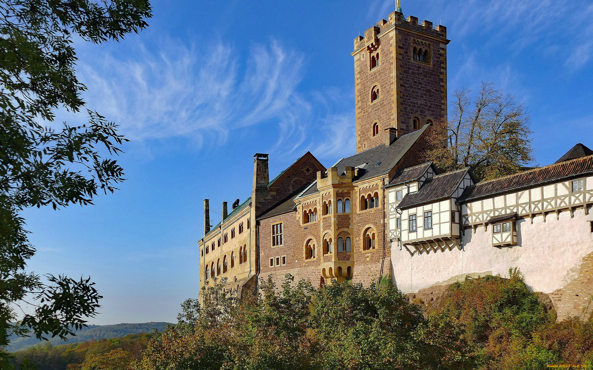 wartburg castle, ,  , wartburg, castle